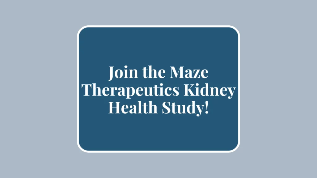 Kidney clinical trial image for kidney care and nephrology clinic Maplewood MN