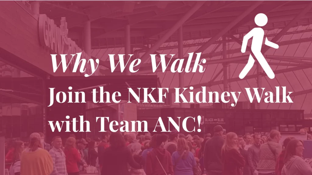 Screenshot of kidney care blog banner showing nephrology services Maplewood MN